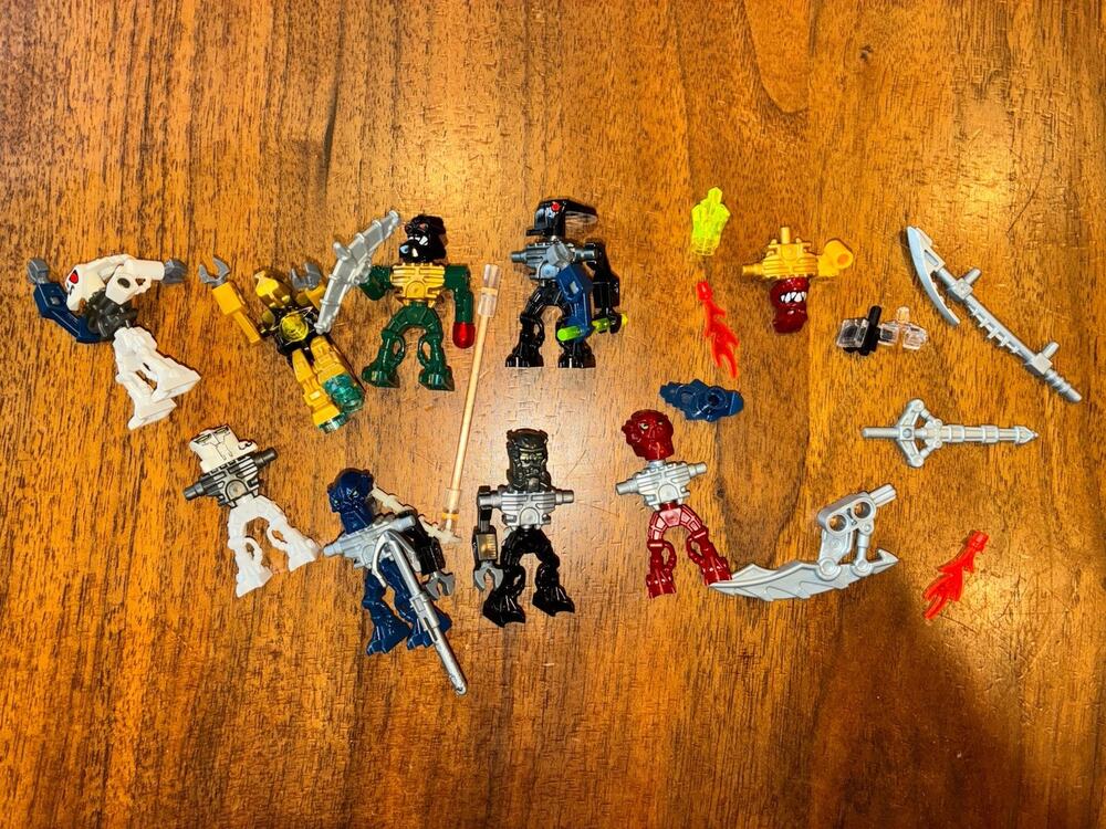 Lego Bionicle Minifigures Random Lot